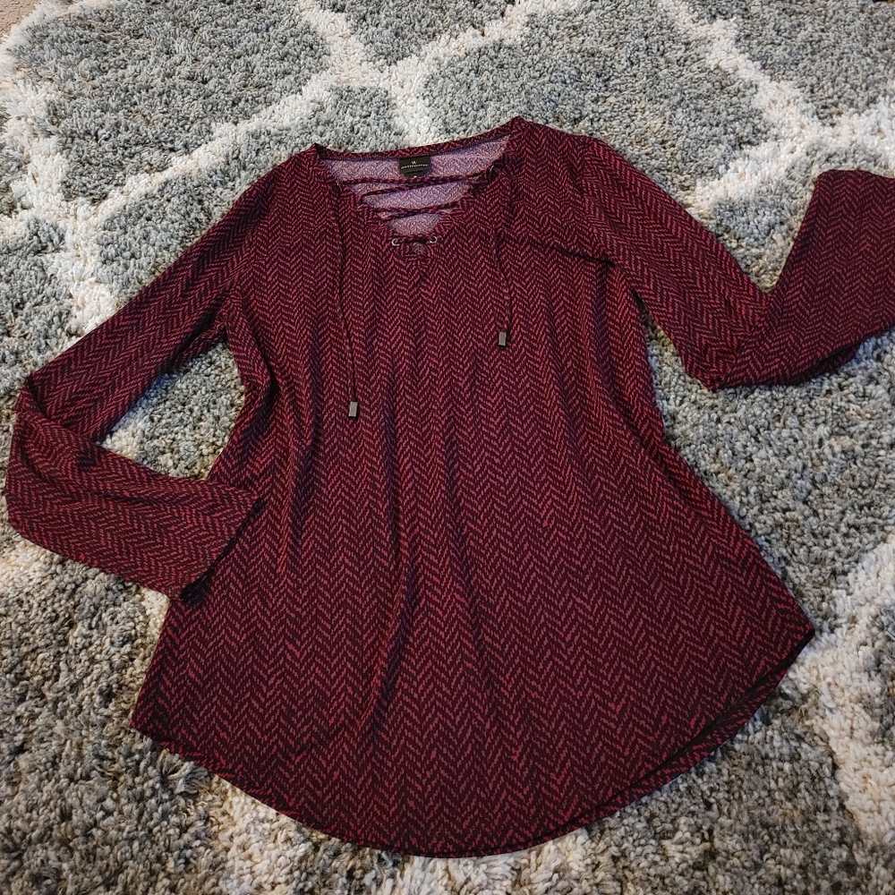 ⚡Worthington Long Sleeve Medium Blouse ⚡